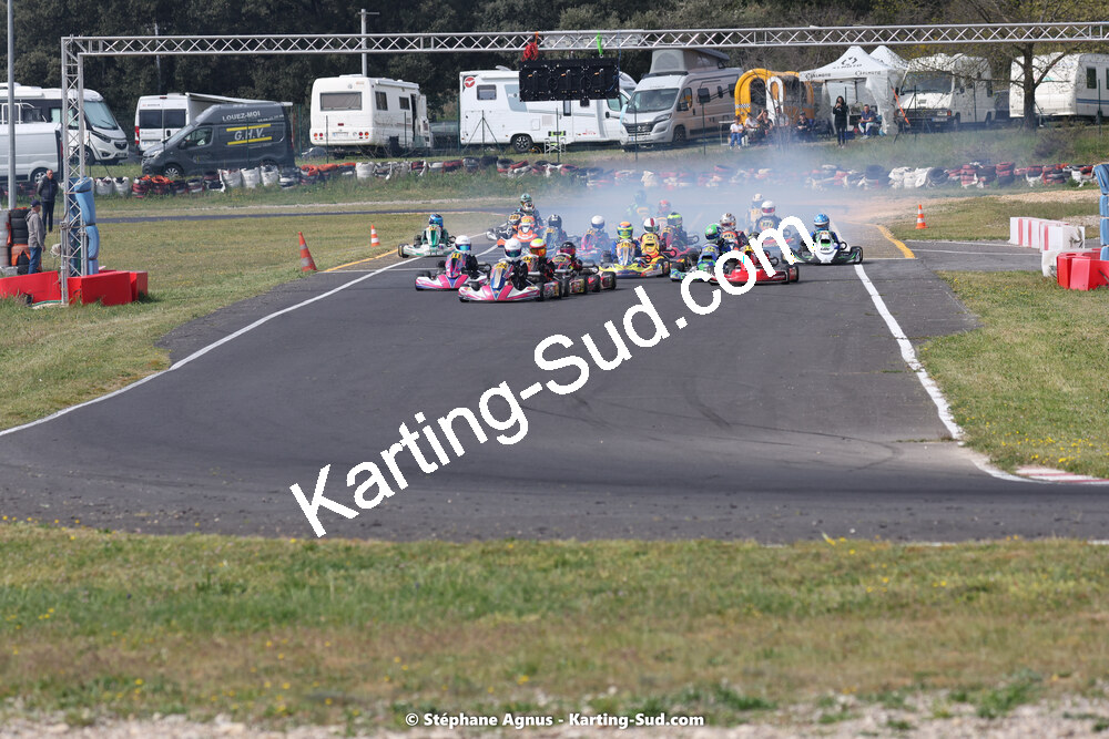 08 & 09/04/2023 : 3ème manche du Championnat du Sud à Fun Kart Brissac (photos Stéphane Agnus) 2023 — karting