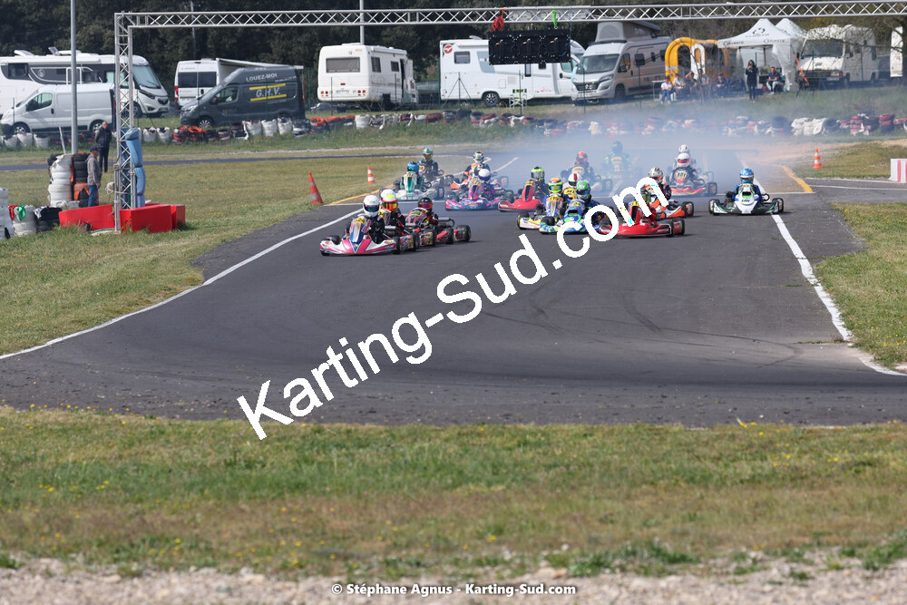 08 & 09/04/2023 : 3ème manche du Championnat du Sud à Fun Kart Brissac (photos Stéphane Agnus) 2023 — karting