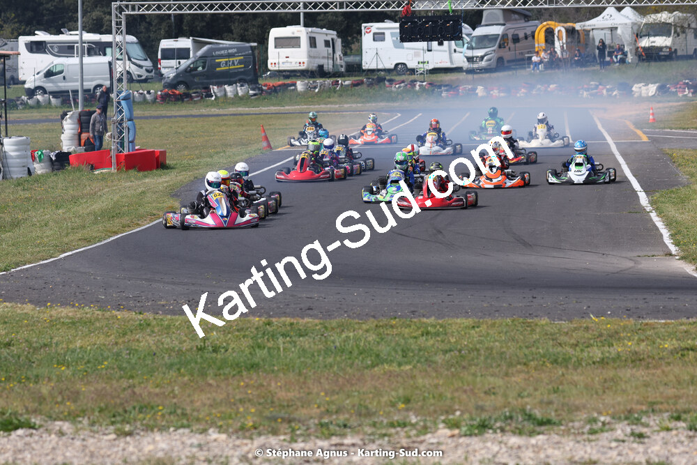 08 & 09/04/2023 : 3ème manche du Championnat du Sud à Fun Kart Brissac (photos Stéphane Agnus) 2023 — karting