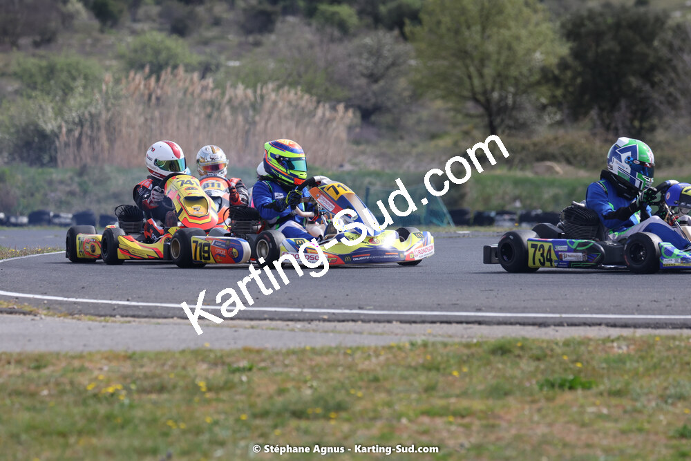 08 & 09/04/2023 : 3ème manche du Championnat du Sud à Fun Kart Brissac (photos Stéphane Agnus) 2023 — karting