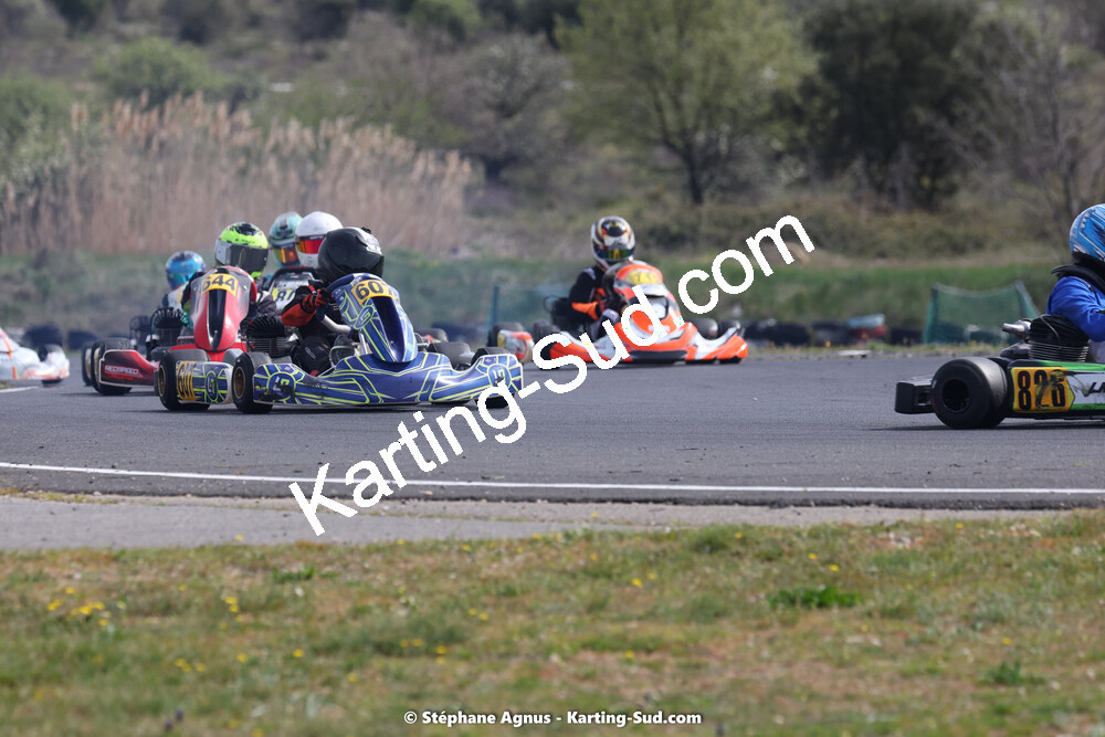 08 & 09/04/2023 : 3ème manche du Championnat du Sud à Fun Kart Brissac (photos Stéphane Agnus) 2023 — karting