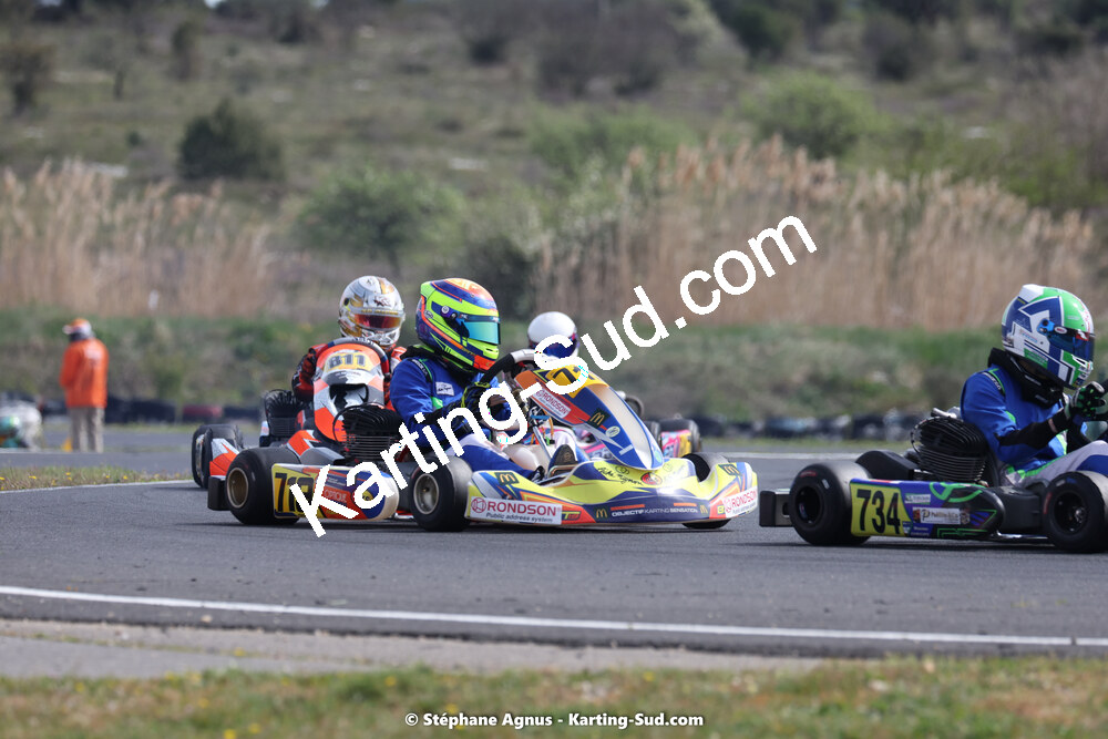 08 & 09/04/2023 : 3ème manche du Championnat du Sud à Fun Kart Brissac (photos Stéphane Agnus) 2023 — karting