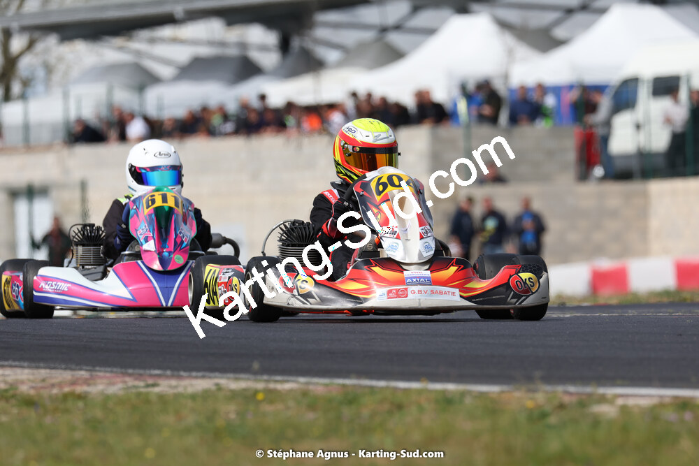 08 & 09/04/2023 : 3ème manche du Championnat du Sud à Fun Kart Brissac (photos Stéphane Agnus) 2023 — karting