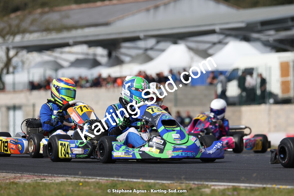 08 & 09/04/2023 : 3ème manche du Championnat du Sud à Fun Kart Brissac (photos Stéphane Agnus) 2023 — karting