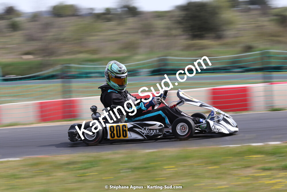 08 & 09/04/2023 : 3ème manche du Championnat du Sud à Fun Kart Brissac (photos Stéphane Agnus) 2023 — karting