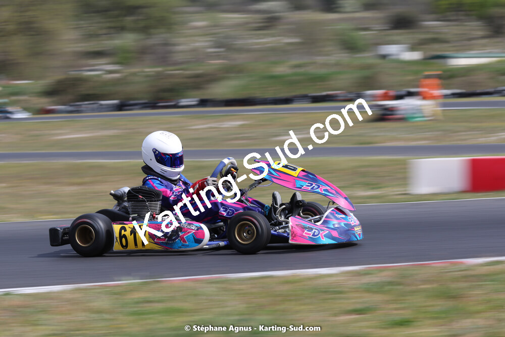 08 & 09/04/2023 : 3ème manche du Championnat du Sud à Fun Kart Brissac (photos Stéphane Agnus) 2023 — karting