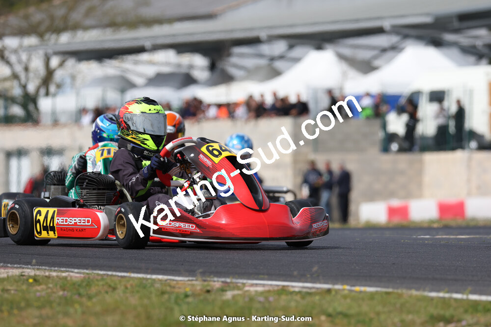 08 & 09/04/2023 : 3ème manche du Championnat du Sud à Fun Kart Brissac (photos Stéphane Agnus) 2023 — karting