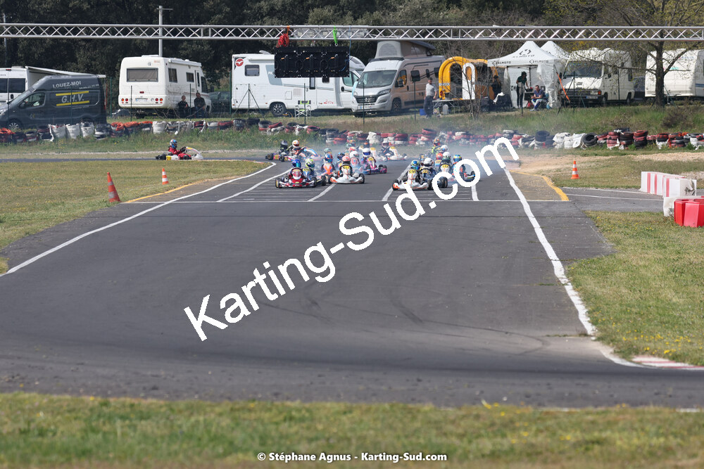 08 & 09/04/2023 : 3ème manche du Championnat du Sud à Fun Kart Brissac (photos Stéphane Agnus) 2023 — karting