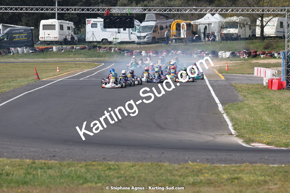 08 & 09/04/2023 : 3ème manche du Championnat du Sud à Fun Kart Brissac (photos Stéphane Agnus) 2023 — karting