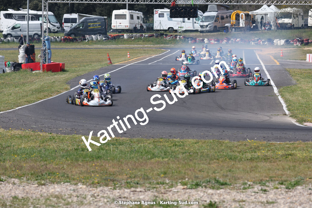 08 & 09/04/2023 : 3ème manche du Championnat du Sud à Fun Kart Brissac (photos Stéphane Agnus) 2023 — karting