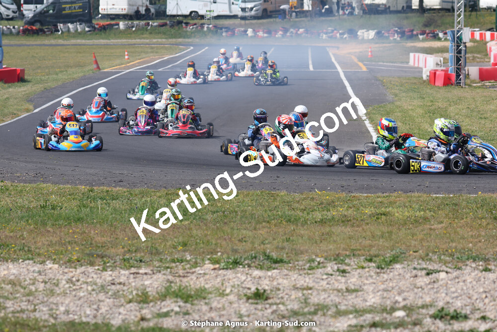 08 & 09/04/2023 : 3ème manche du Championnat du Sud à Fun Kart Brissac (photos Stéphane Agnus) 2023 — karting