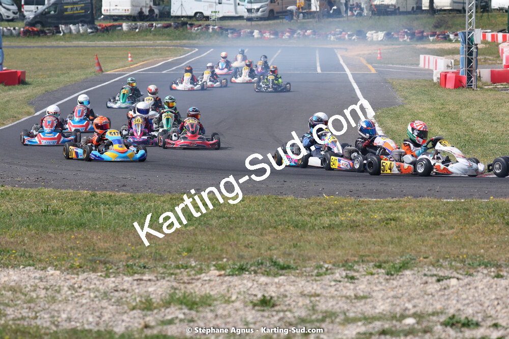 08 & 09/04/2023 : 3ème manche du Championnat du Sud à Fun Kart Brissac (photos Stéphane Agnus) 2023 — karting