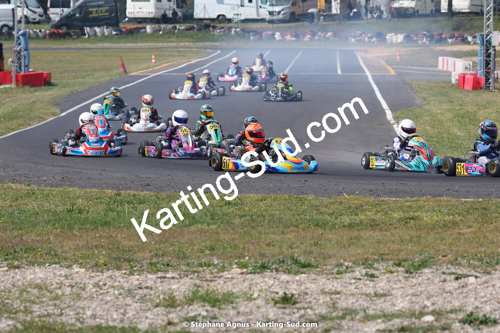 08 & 09/04/2023 : 3ème manche du Championnat du Sud à Fun Kart Brissac (photos Stéphane Agnus) 2023 — karting