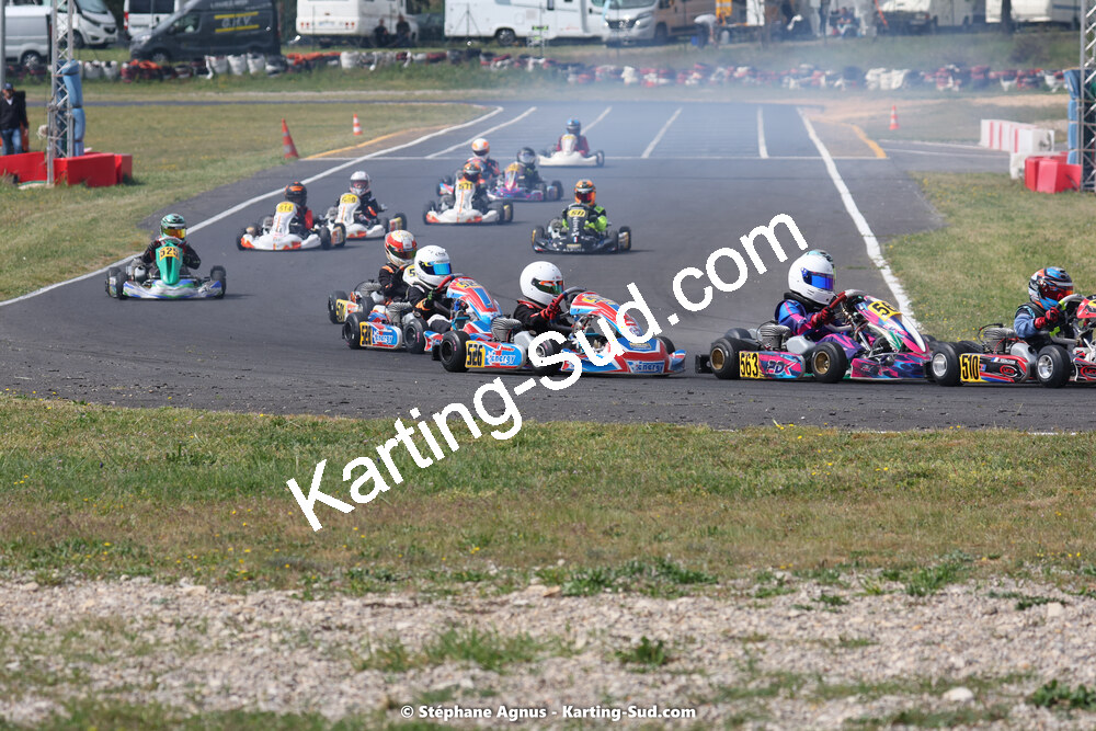 08 & 09/04/2023 : 3ème manche du Championnat du Sud à Fun Kart Brissac (photos Stéphane Agnus) 2023 — karting