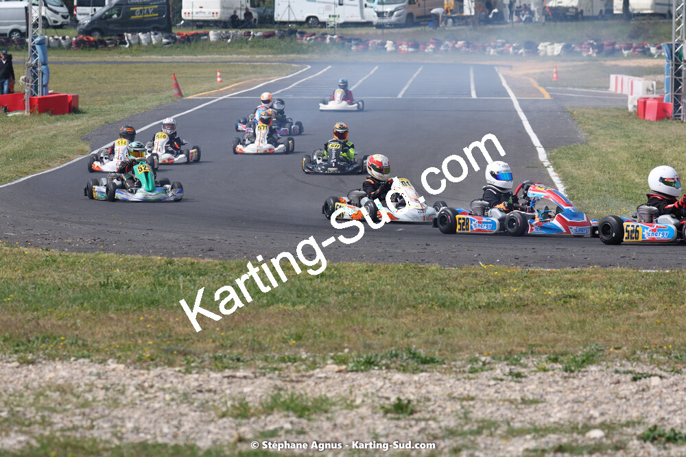 08 & 09/04/2023 : 3ème manche du Championnat du Sud à Fun Kart Brissac (photos Stéphane Agnus) 2023 — karting