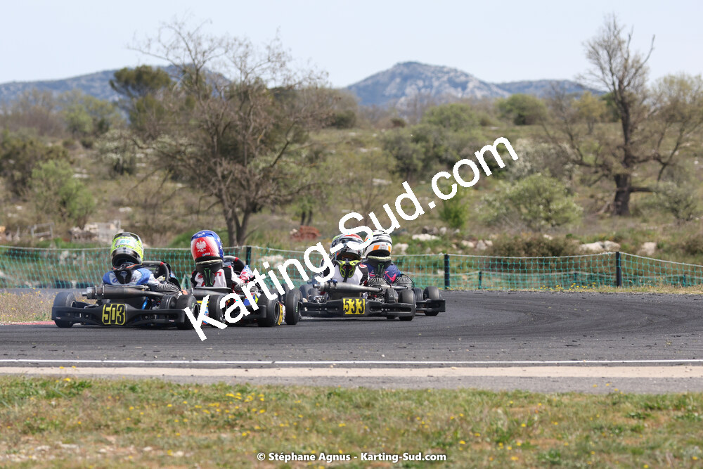 08 & 09/04/2023 : 3ème manche du Championnat du Sud à Fun Kart Brissac (photos Stéphane Agnus) 2023 — karting