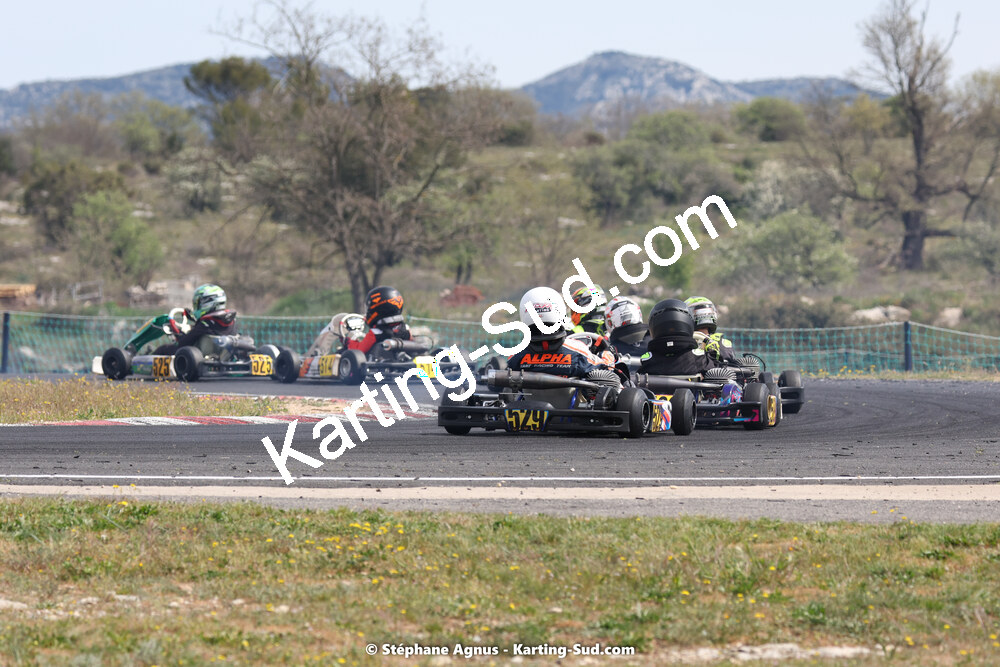 08 & 09/04/2023 : 3ème manche du Championnat du Sud à Fun Kart Brissac (photos Stéphane Agnus) 2023 — karting
