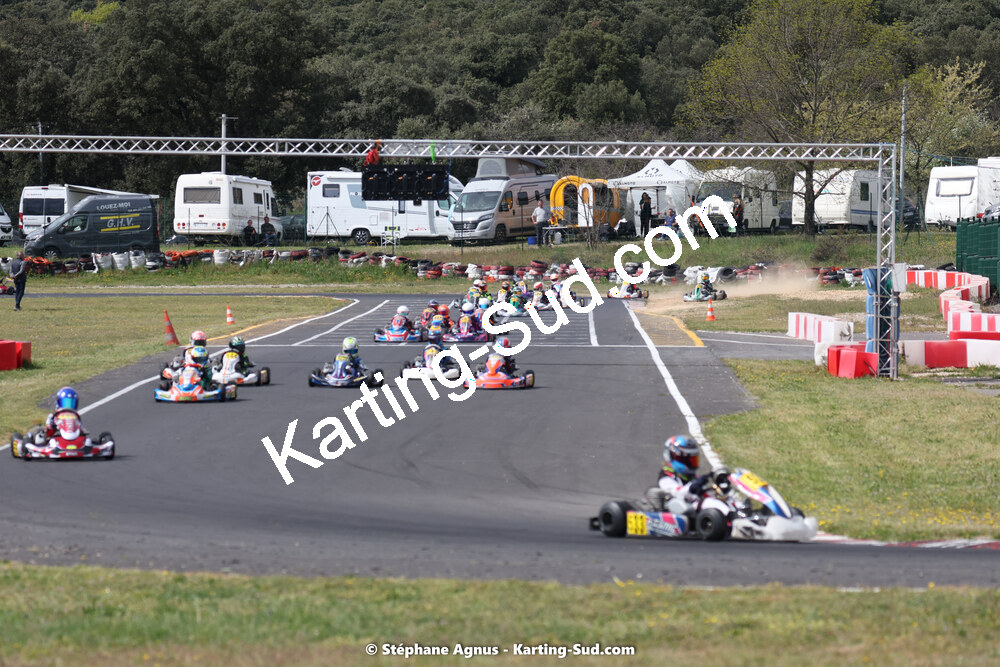 08 & 09/04/2023 : 3ème manche du Championnat du Sud à Fun Kart Brissac (photos Stéphane Agnus) 2023 — karting