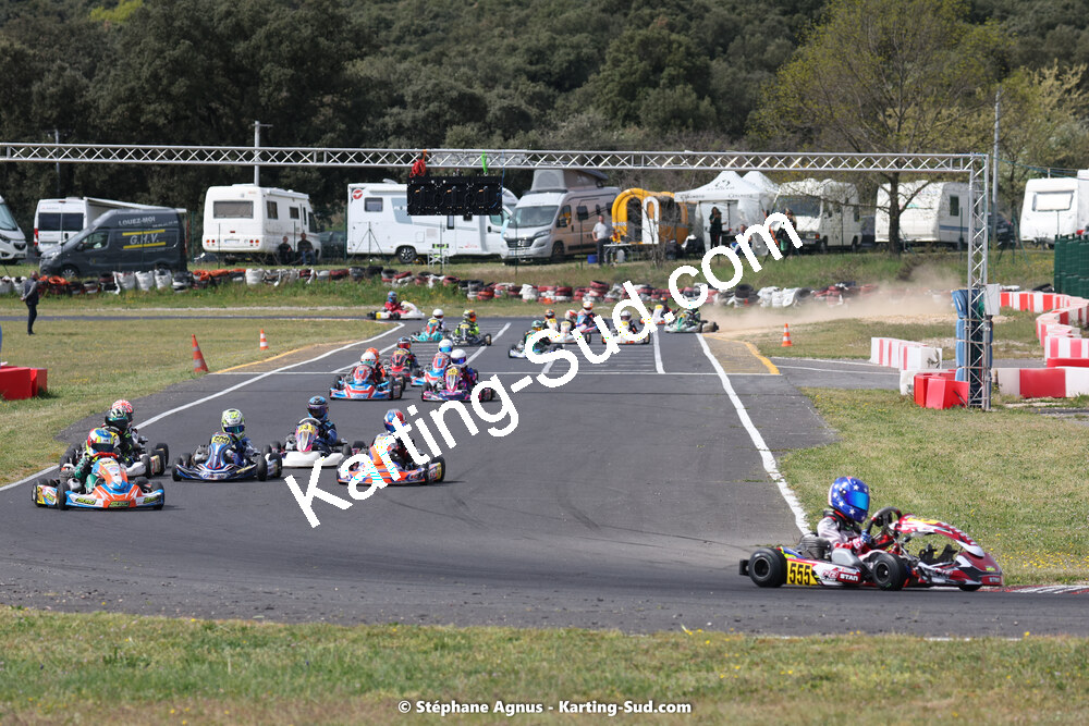 08 & 09/04/2023 : 3ème manche du Championnat du Sud à Fun Kart Brissac (photos Stéphane Agnus) 2023 — karting