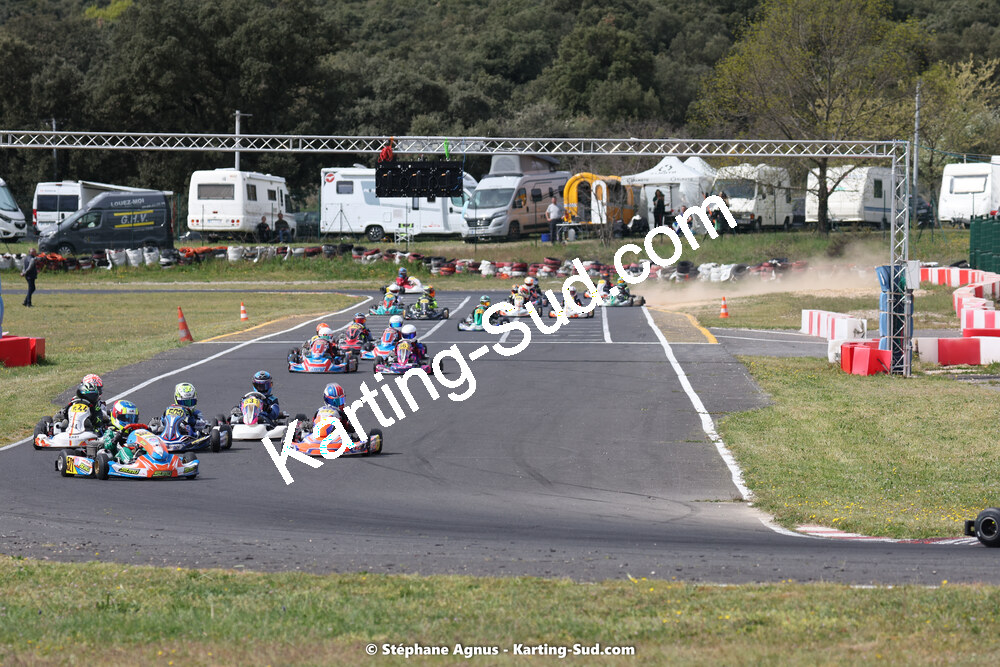 08 & 09/04/2023 : 3ème manche du Championnat du Sud à Fun Kart Brissac (photos Stéphane Agnus) 2023 — karting