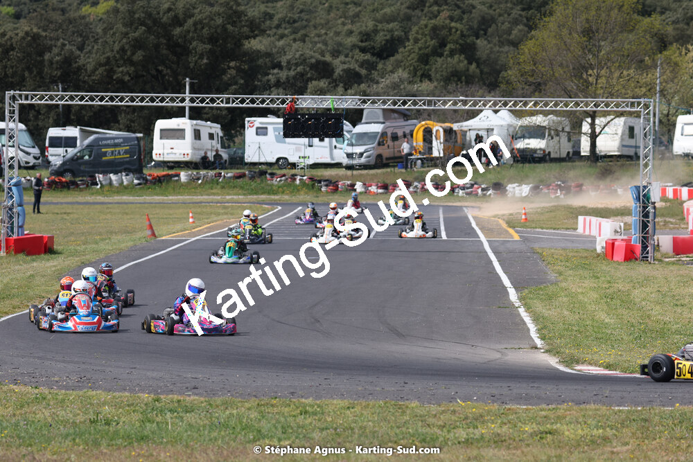 08 & 09/04/2023 : 3ème manche du Championnat du Sud à Fun Kart Brissac (photos Stéphane Agnus) 2023 — karting