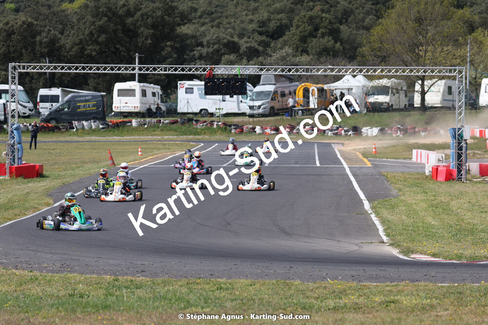 08 & 09/04/2023 : 3ème manche du Championnat du Sud à Fun Kart Brissac (photos Stéphane Agnus) 2023 — karting