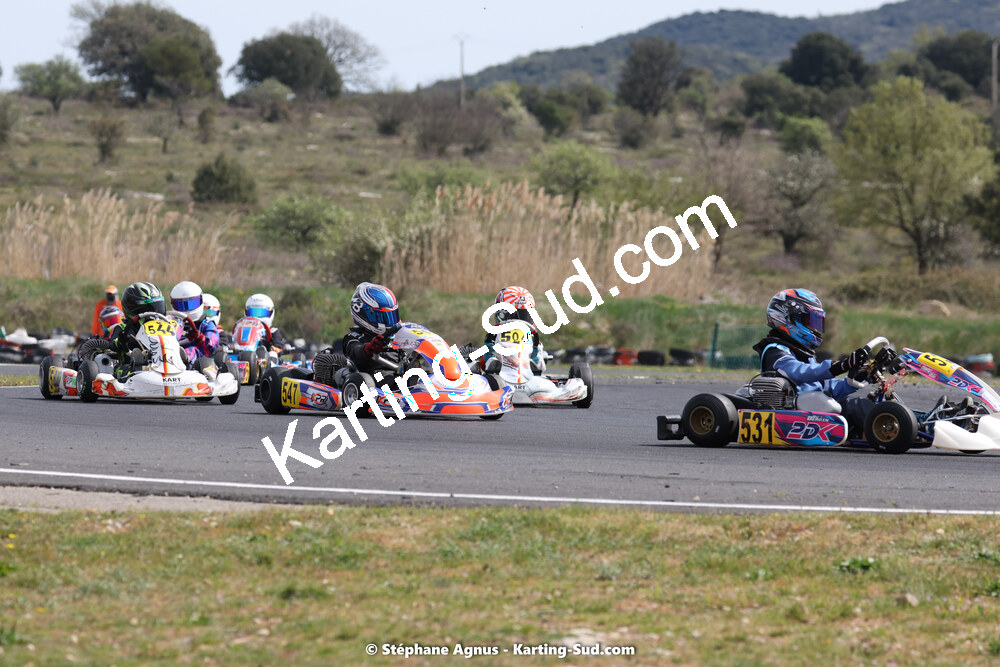08 & 09/04/2023 : 3ème manche du Championnat du Sud à Fun Kart Brissac (photos Stéphane Agnus) 2023 — karting