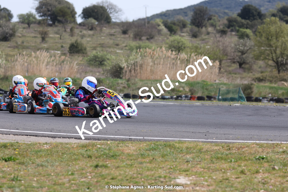 08 & 09/04/2023 : 3ème manche du Championnat du Sud à Fun Kart Brissac (photos Stéphane Agnus) 2023 — karting