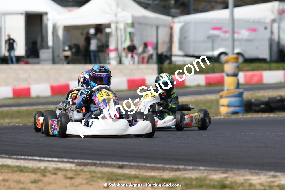 08 & 09/04/2023 : 3ème manche du Championnat du Sud à Fun Kart Brissac (photos Stéphane Agnus) 2023 — karting