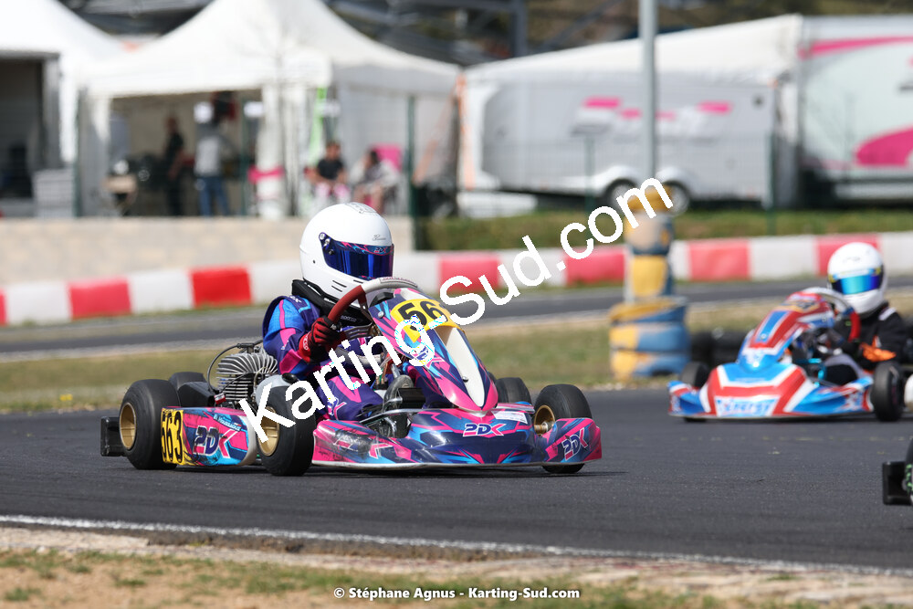 08 & 09/04/2023 : 3ème manche du Championnat du Sud à Fun Kart Brissac (photos Stéphane Agnus) 2023 — karting