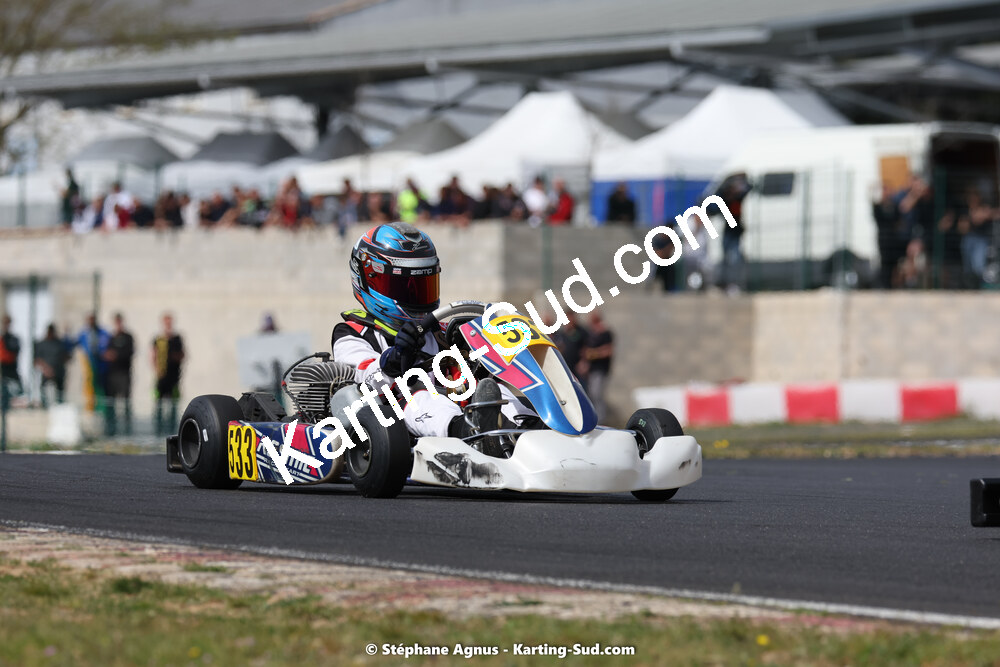 08 & 09/04/2023 : 3ème manche du Championnat du Sud à Fun Kart Brissac (photos Stéphane Agnus) 2023 — karting