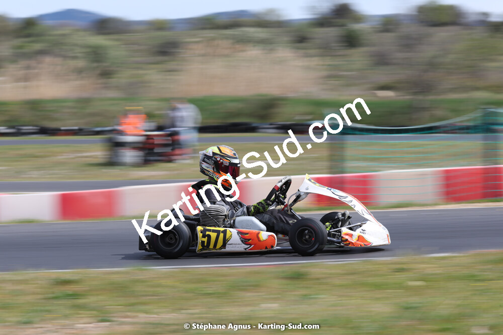 08 & 09/04/2023 : 3ème manche du Championnat du Sud à Fun Kart Brissac (photos Stéphane Agnus) 2023 — karting