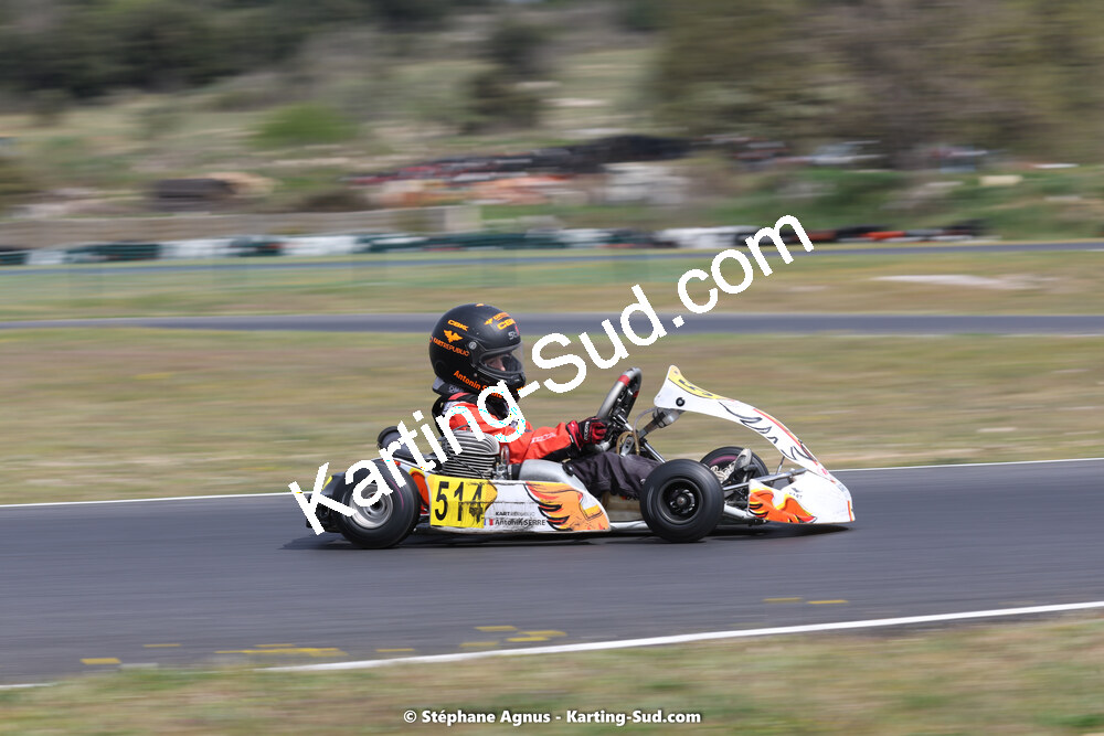 08 & 09/04/2023 : 3ème manche du Championnat du Sud à Fun Kart Brissac (photos Stéphane Agnus) 2023 — karting