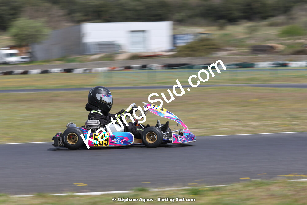 08 & 09/04/2023 : 3ème manche du Championnat du Sud à Fun Kart Brissac (photos Stéphane Agnus) 2023 — karting