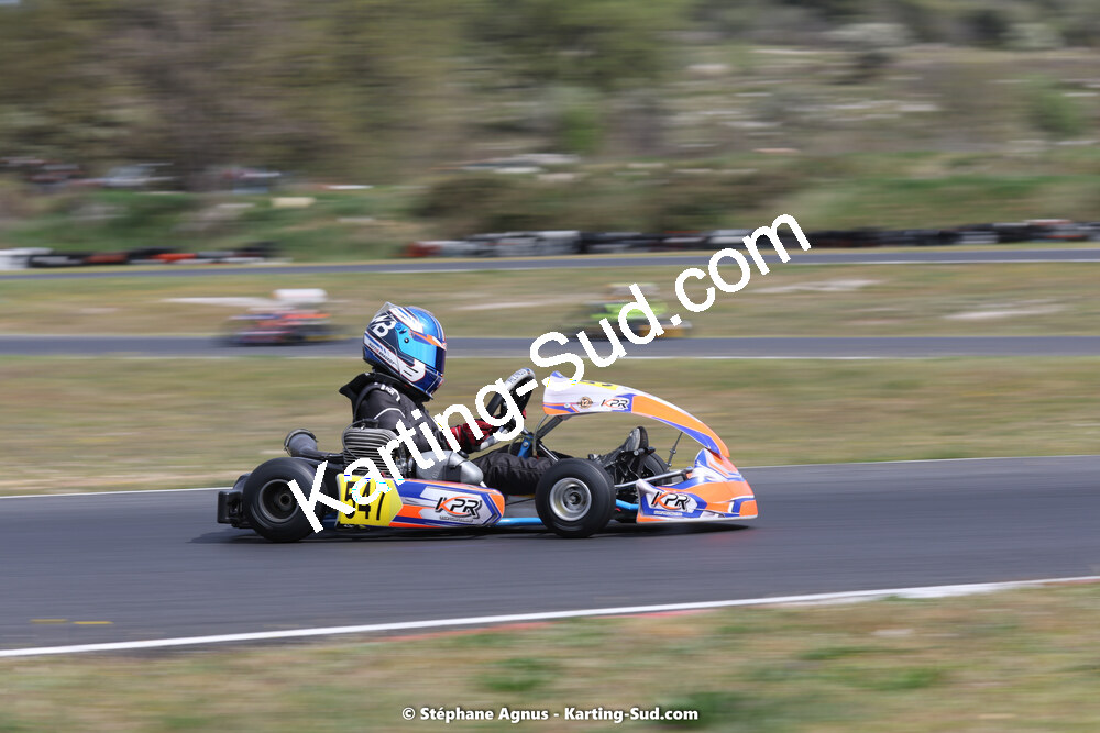 08 & 09/04/2023 : 3ème manche du Championnat du Sud à Fun Kart Brissac (photos Stéphane Agnus) 2023 — karting
