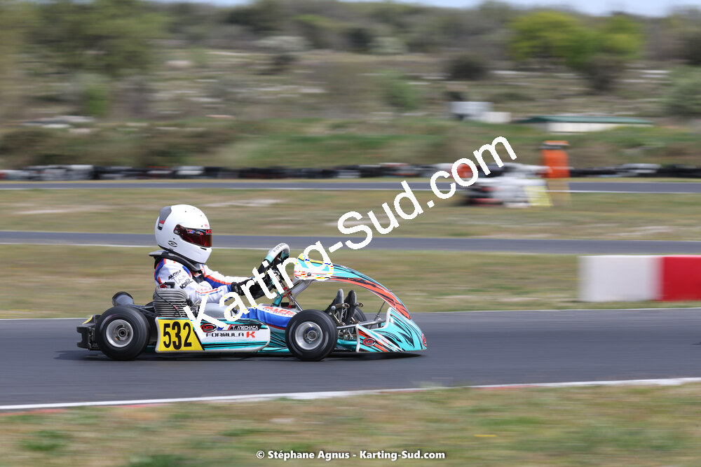 08 & 09/04/2023 : 3ème manche du Championnat du Sud à Fun Kart Brissac (photos Stéphane Agnus) 2023 — karting