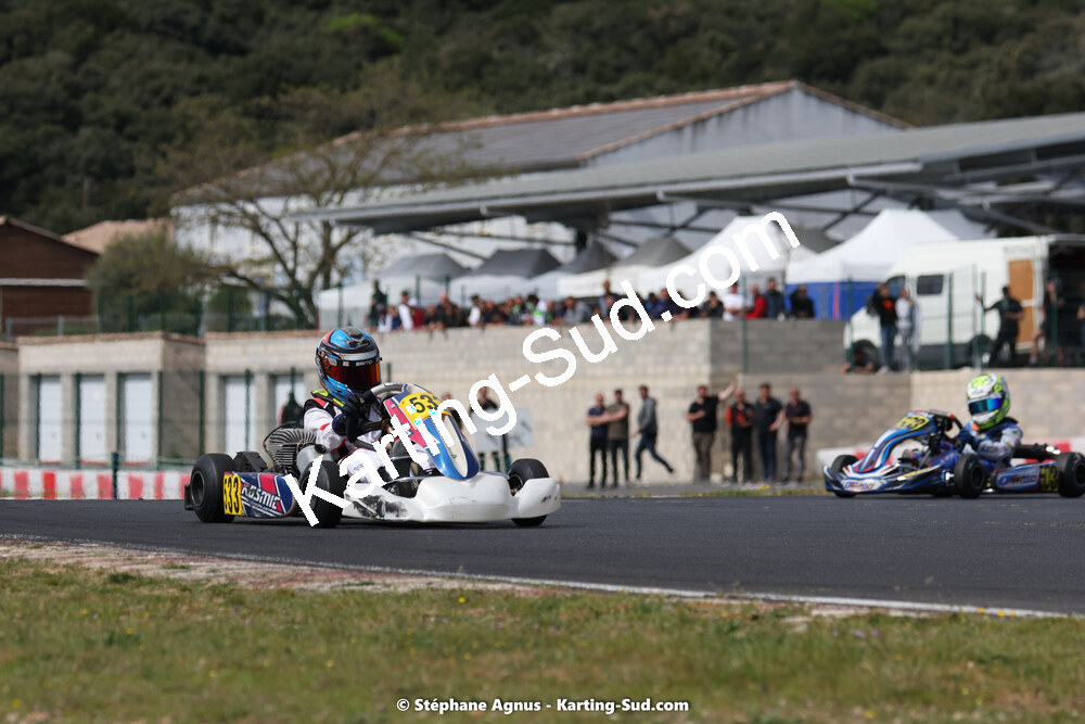 08 & 09/04/2023 : 3ème manche du Championnat du Sud à Fun Kart Brissac (photos Stéphane Agnus) 2023 — karting