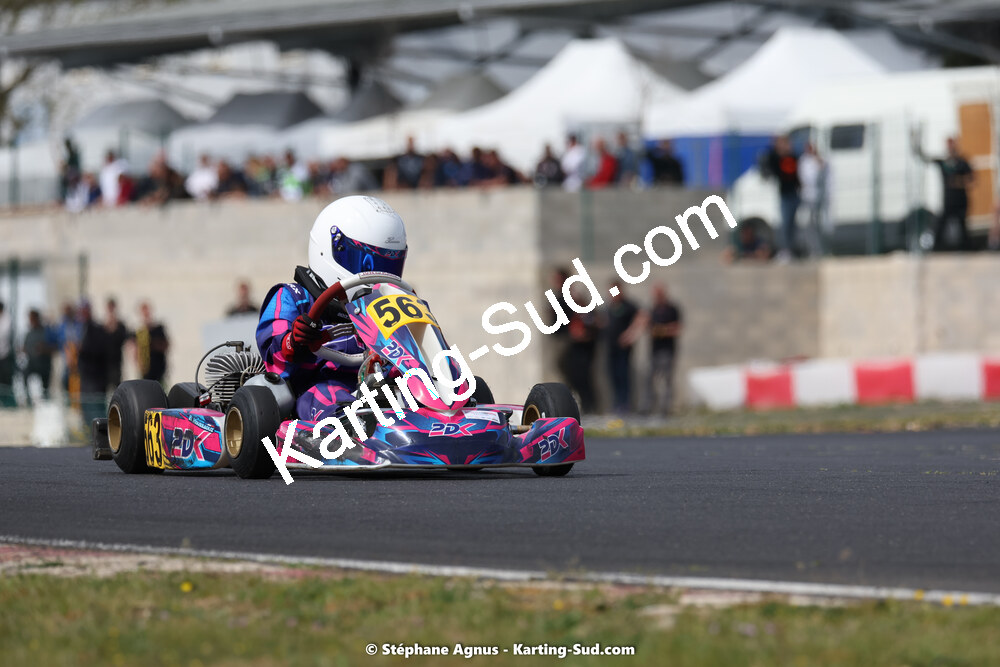 08 & 09/04/2023 : 3ème manche du Championnat du Sud à Fun Kart Brissac (photos Stéphane Agnus) 2023 — karting