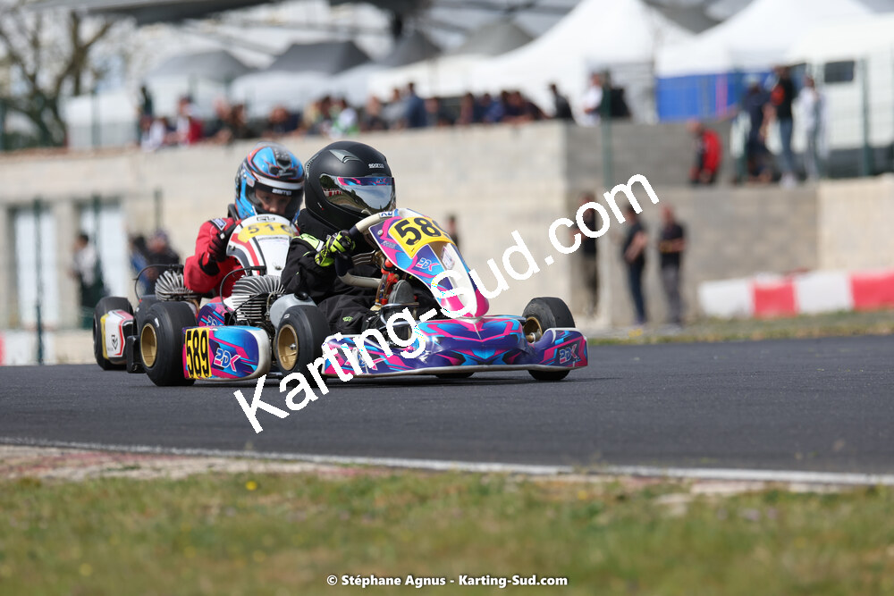 08 & 09/04/2023 : 3ème manche du Championnat du Sud à Fun Kart Brissac (photos Stéphane Agnus) 2023 — karting