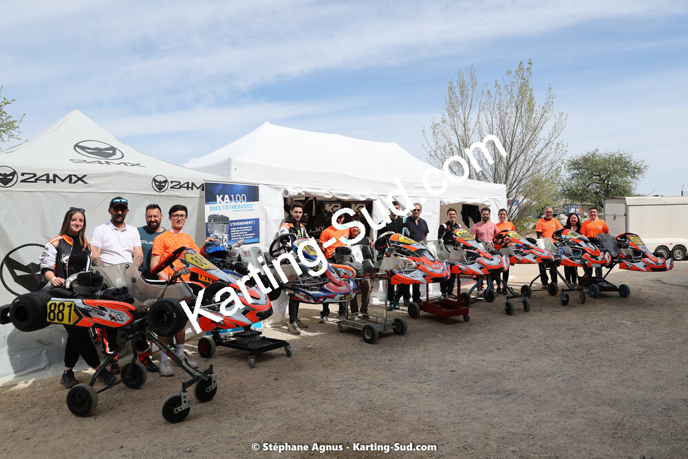 08 & 09/04/2023 : 3ème manche du Championnat du Sud à Fun Kart Brissac (photos Stéphane Agnus) 2023 — karting