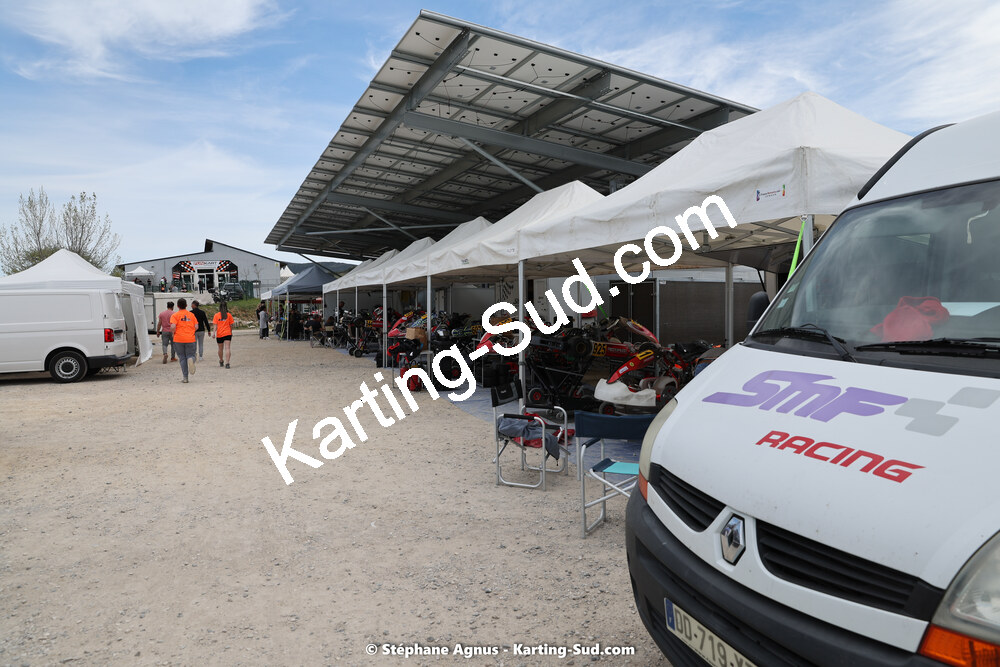 08 & 09/04/2023 : 3ème manche du Championnat du Sud à Fun Kart Brissac (photos Stéphane Agnus) 2023 — karting
