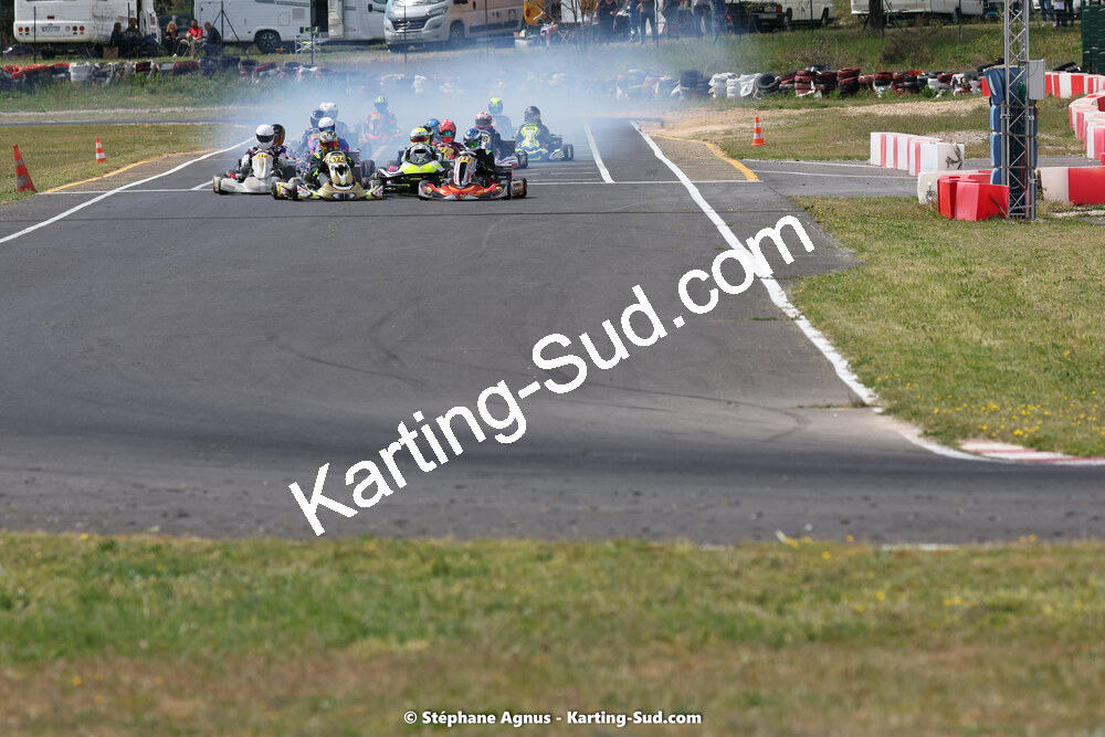 08 & 09/04/2023 : 3ème manche du Championnat du Sud à Fun Kart Brissac (photos Stéphane Agnus) 2023 — karting