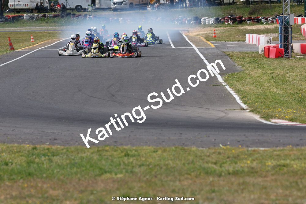 08 & 09/04/2023 : 3ème manche du Championnat du Sud à Fun Kart Brissac (photos Stéphane Agnus) 2023 — karting