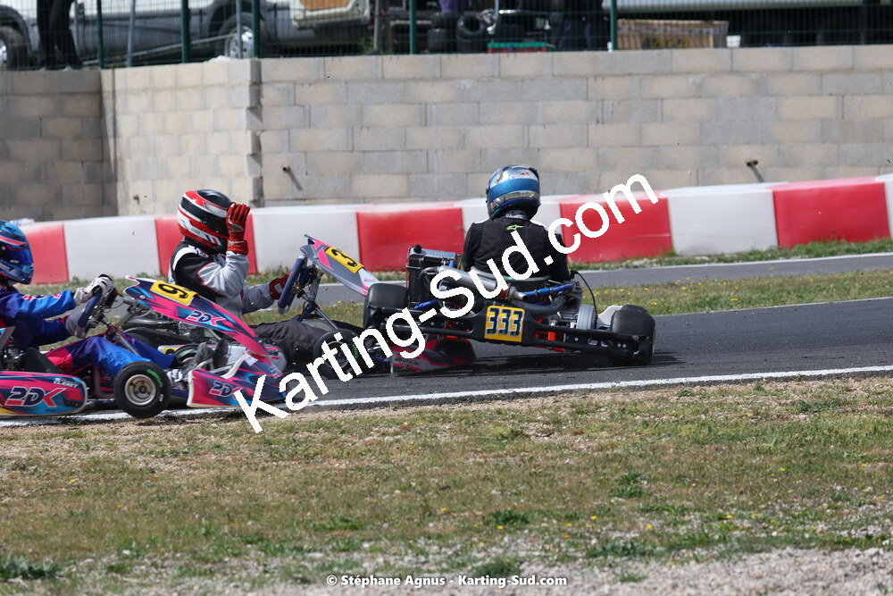 08 & 09/04/2023 : 3ème manche du Championnat du Sud à Fun Kart Brissac (photos Stéphane Agnus) 2023 — karting