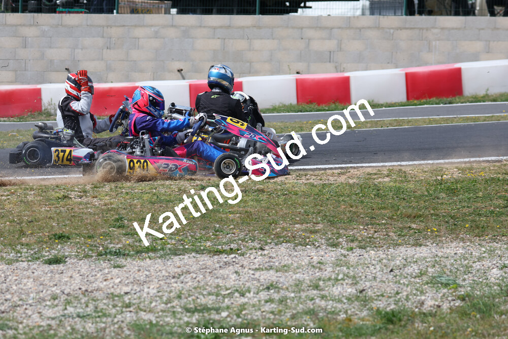 08 & 09/04/2023 : 3ème manche du Championnat du Sud à Fun Kart Brissac (photos Stéphane Agnus) 2023 — karting