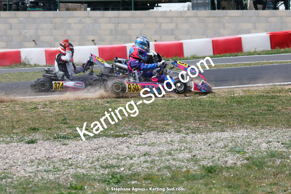 08 & 09/04/2023 : 3ème manche du Championnat du Sud à Fun Kart Brissac (photos Stéphane Agnus) 2023 — karting