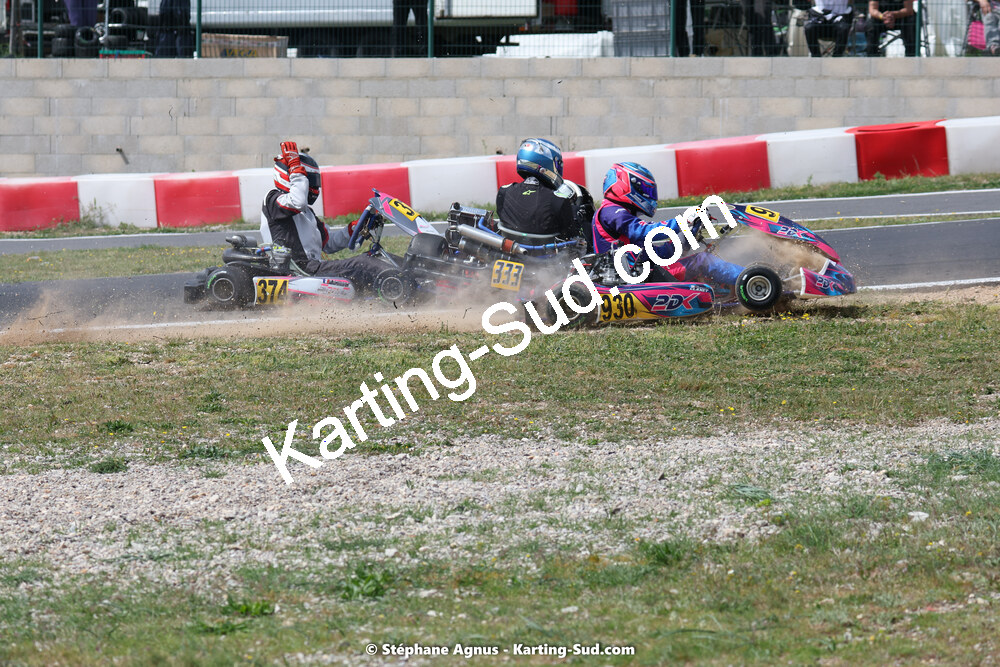 08 & 09/04/2023 : 3ème manche du Championnat du Sud à Fun Kart Brissac (photos Stéphane Agnus) 2023 — karting