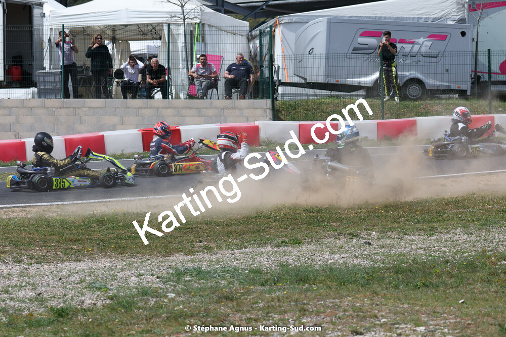 08 & 09/04/2023 : 3ème manche du Championnat du Sud à Fun Kart Brissac (photos Stéphane Agnus) 2023 — karting
