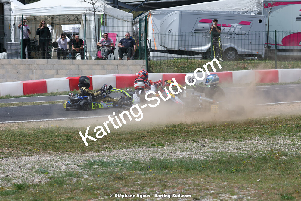 08 & 09/04/2023 : 3ème manche du Championnat du Sud à Fun Kart Brissac (photos Stéphane Agnus) 2023 — karting