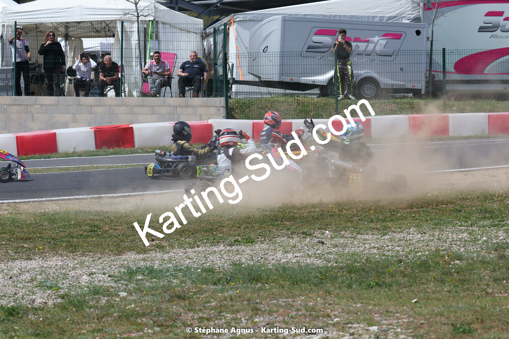 08 & 09/04/2023 : 3ème manche du Championnat du Sud à Fun Kart Brissac (photos Stéphane Agnus) 2023 — karting